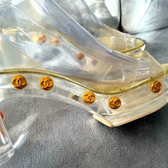 CHANEL PLATFORM sandals 🔥🔥🔥 - Picture 6 of 14